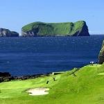 Golf in Vestmannaeyjar auf Island