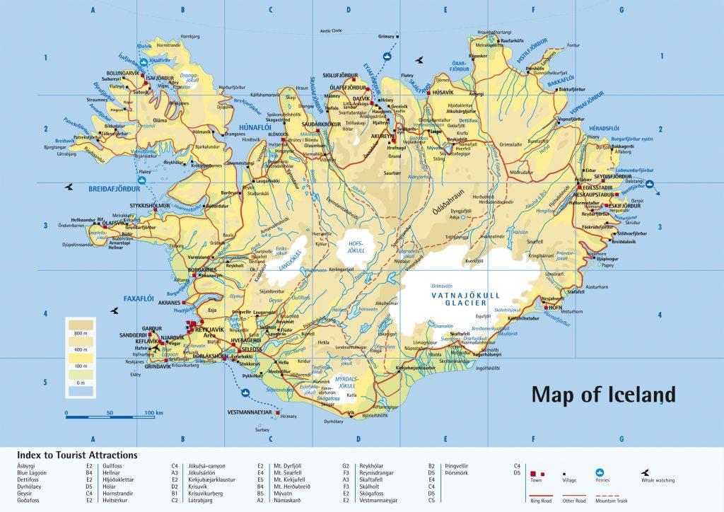 Island Karte 1